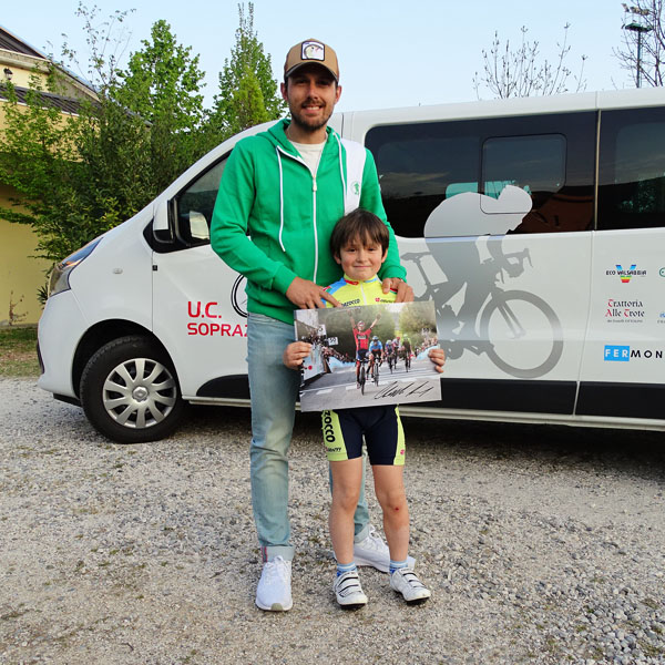 Sonny Colbrelli per ciclismo giovanile Soprazocco
